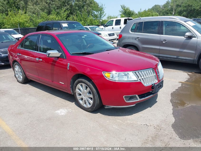 2012 LINCOLN MKZ HYBRID