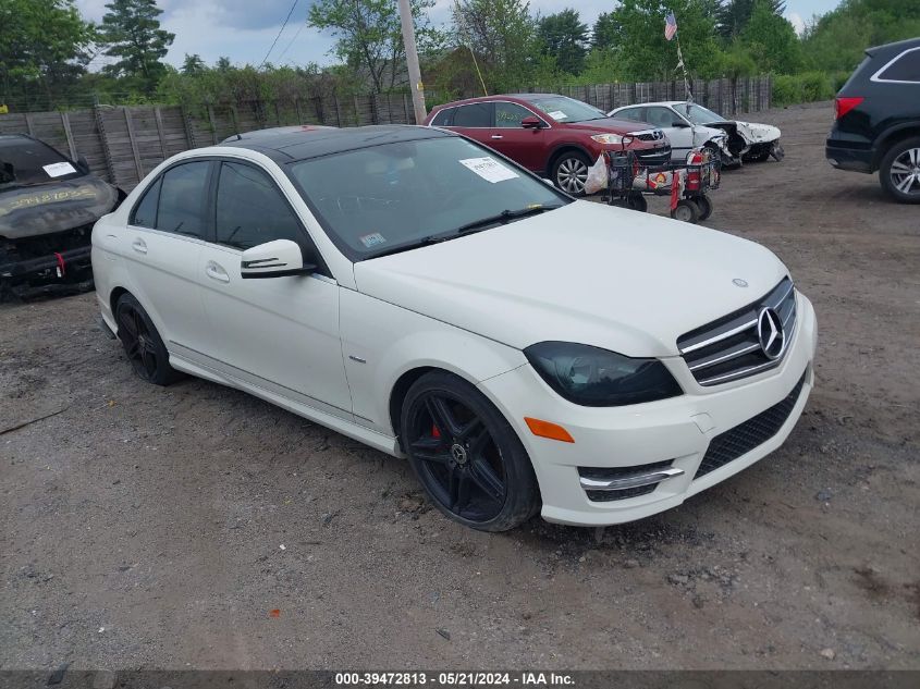 2012 MERCEDES-BENZ C 350 SPORT