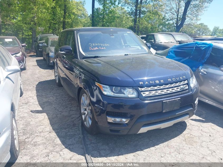 2016 LAND ROVER RANGE ROVER SPORT 3.0L V6 SUPERCHARGED HSE