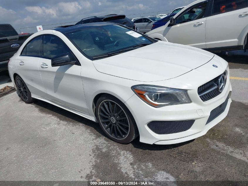 2016 MERCEDES-BENZ CLA 250 250 4MATIC