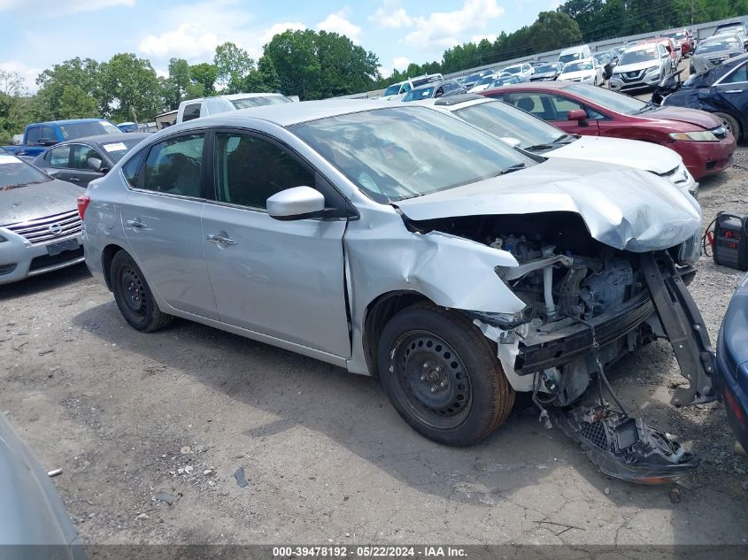 2017 NISSAN SENTRA S