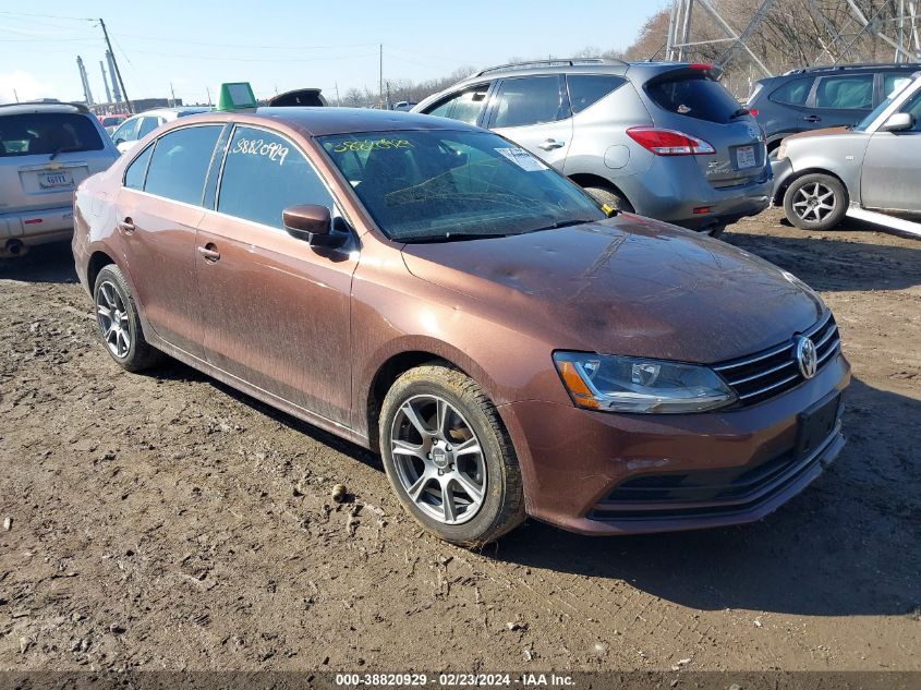 2017 VOLKSWAGEN JETTA 1.4T S