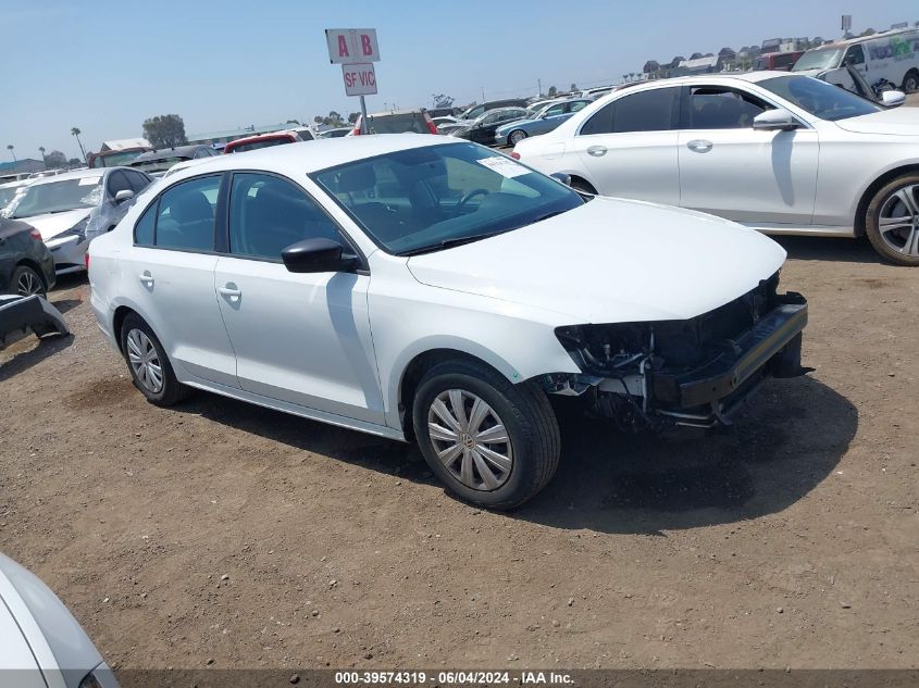 2014 VOLKSWAGEN JETTA 2.0L S