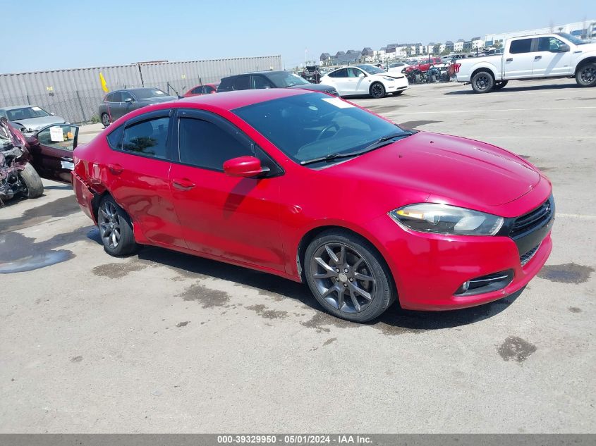 2016 DODGE DART SXT