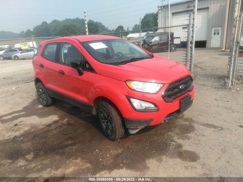 2021 FORD ECOSPORT S