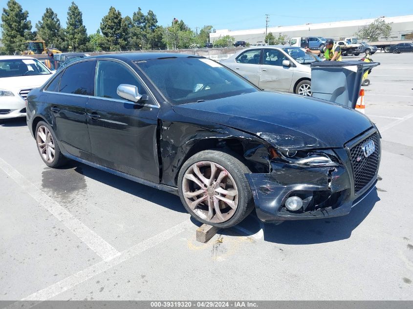 2012 AUDI S4 3.0 PREMIUM PLUS