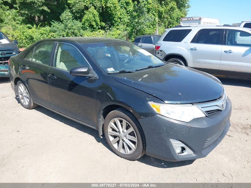 2012 TOYOTA CAMRY XLE V6