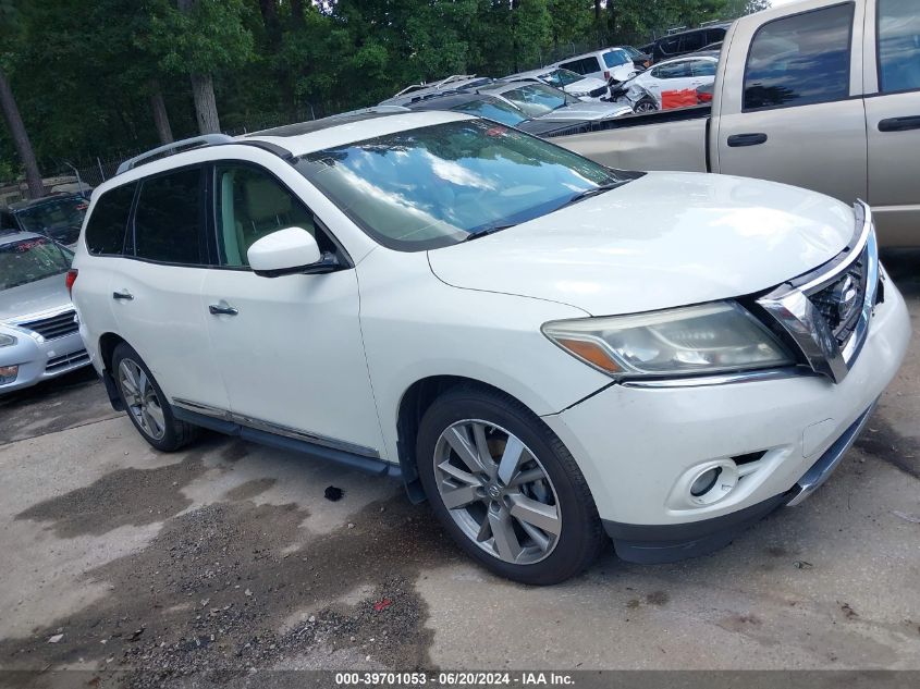 2015 NISSAN PATHFINDER PLATINUM