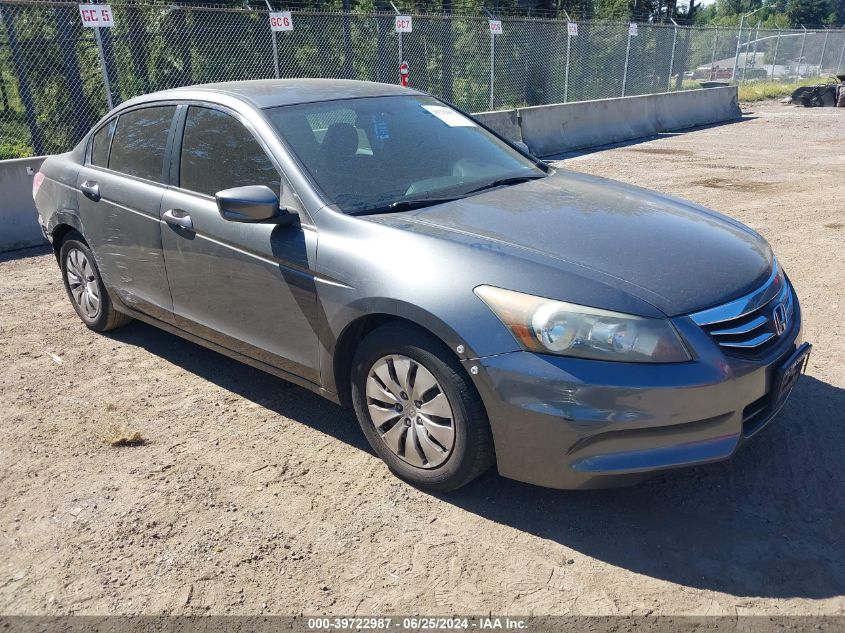 2011 HONDA ACCORD 2.4 LX