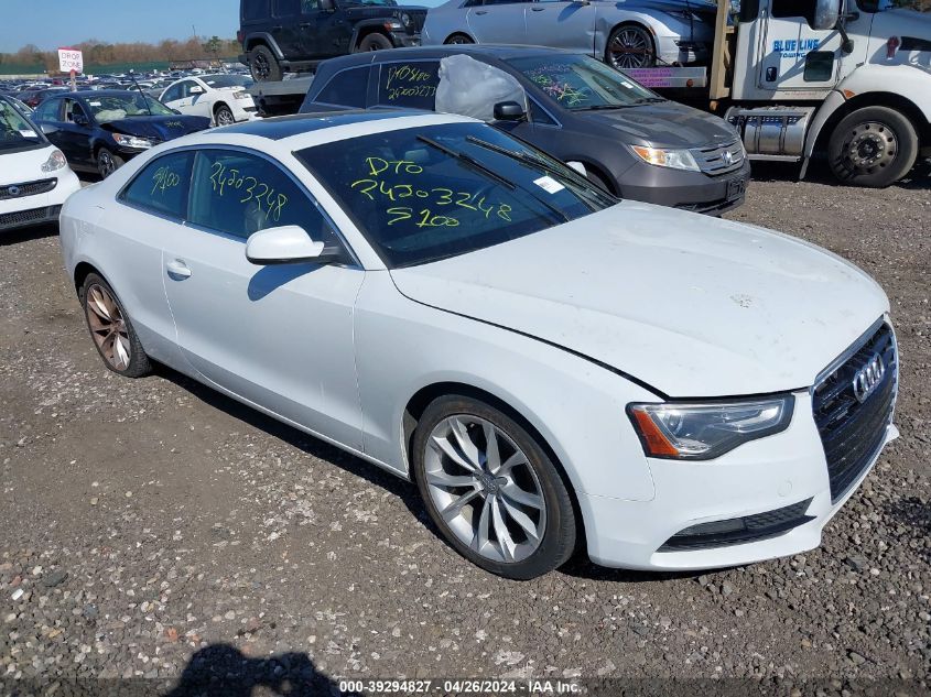 2013 AUDI A5 2.0T PREMIUM