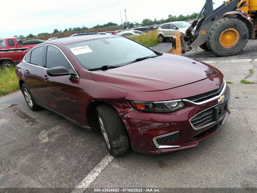 2016 CHEVROLET MALIBU LS