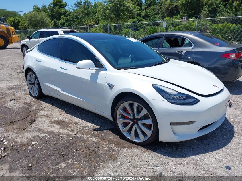 2018 TESLA MODEL 3 LONG RANGE/PERFORMANCE