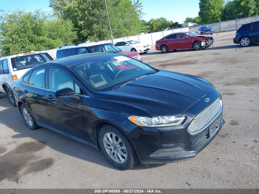 2016 FORD FUSION S