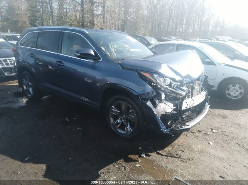 2019 TOYOTA HIGHLANDER LIMITED PLATINUM