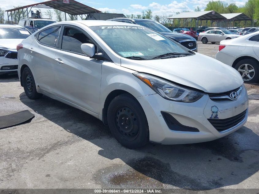 2016 HYUNDAI ELANTRA SE