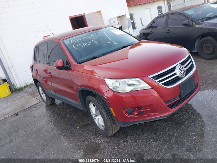 2011 VOLKSWAGEN TIGUAN S