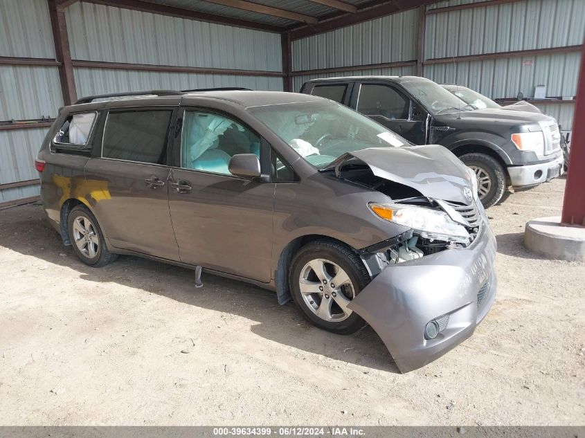 2017 TOYOTA SIENNA LE 8 PASSENGER