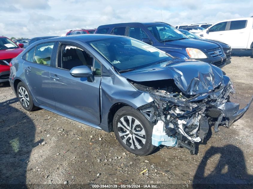 2022 TOYOTA COROLLA HYBRID LE