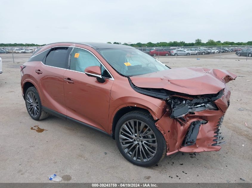 2023 LEXUS RX 350H LUXURY