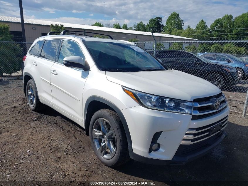 2017 TOYOTA HIGHLANDER LIMITED PLATINUM