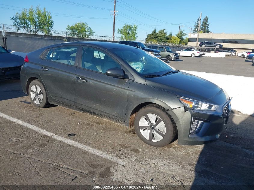 2022 HYUNDAI IONIQ HYBRID BLUE