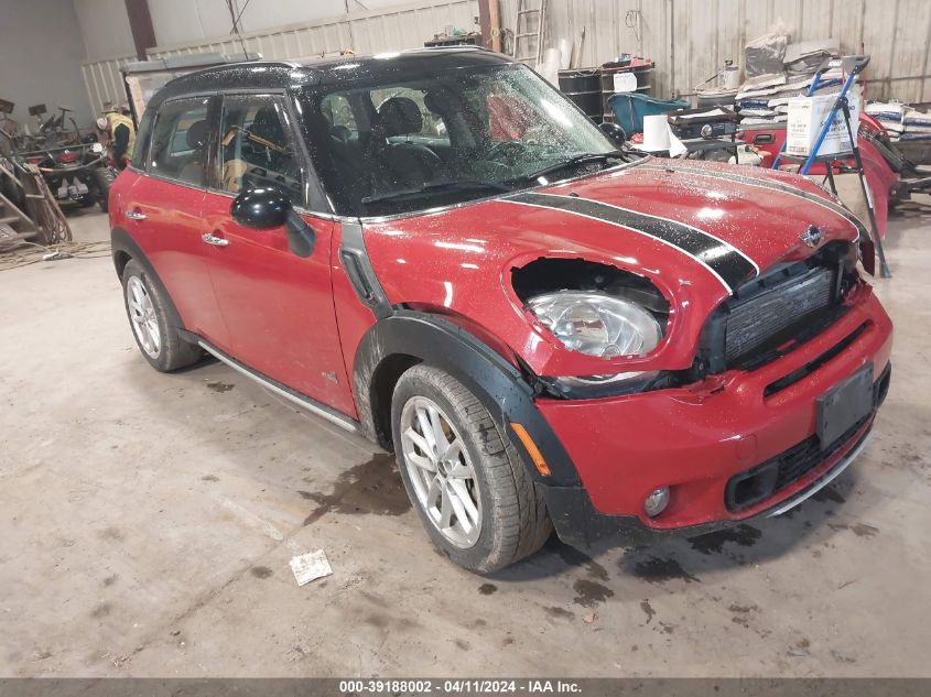 2016 MINI COUNTRYMAN COOPER S