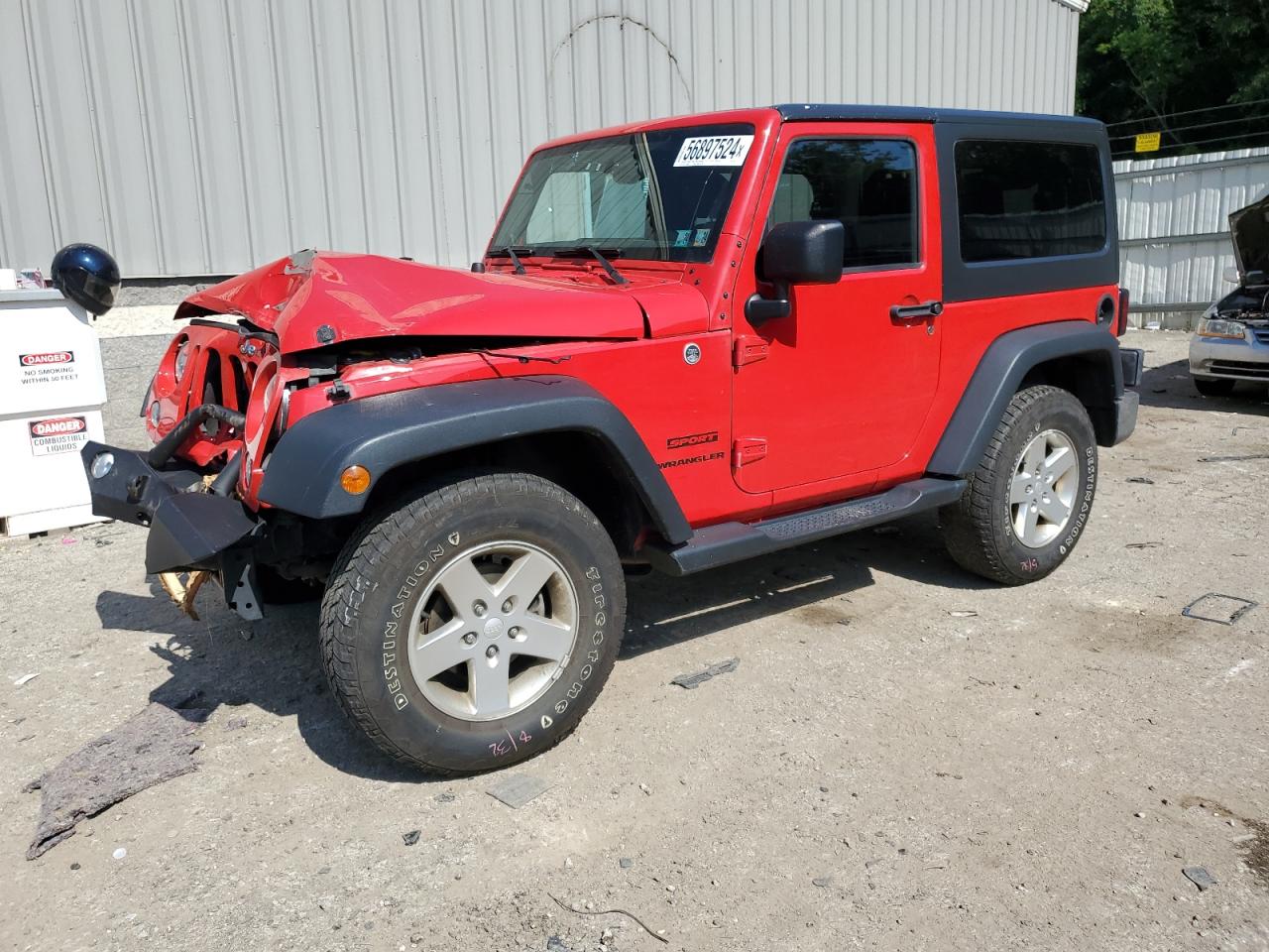 2014 JEEP WRANGLER SPORT