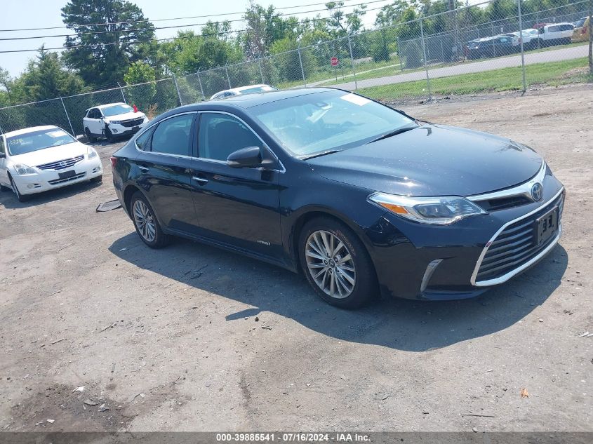 2018 TOYOTA AVALON HYBRID LIMITED