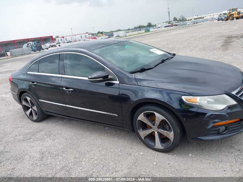 2010 VOLKSWAGEN CC LUXURY