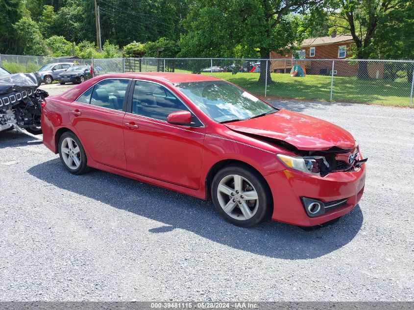 2012 TOYOTA CAMRY SE