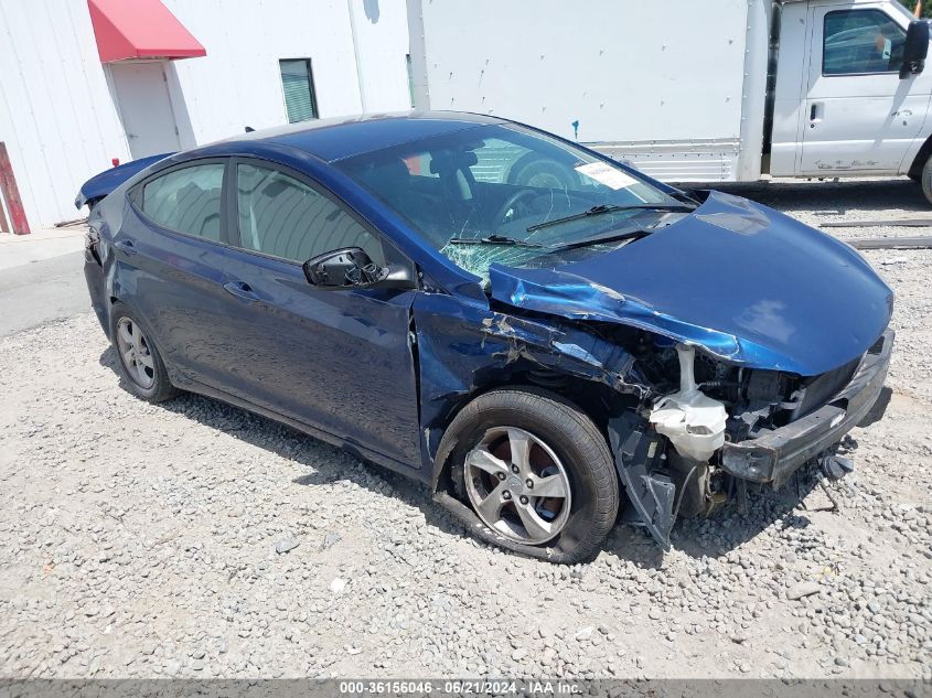 2015 HYUNDAI ELANTRA SE