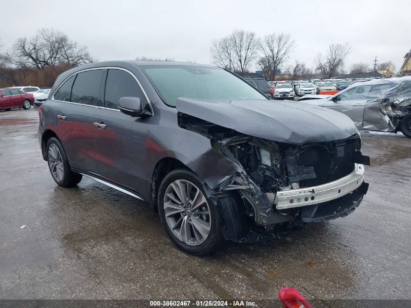 2018 ACURA MDX TECHNOLOGY PKG