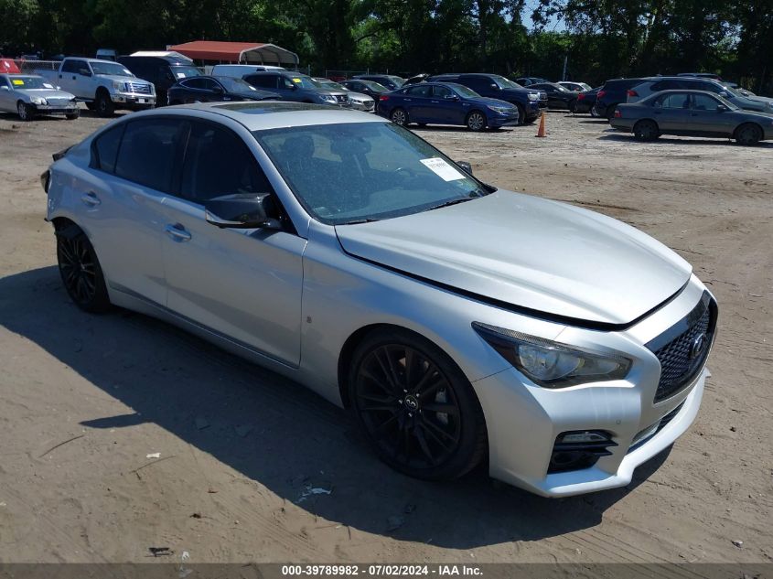 2016 INFINITI Q50 3.0T RED SPORT 400