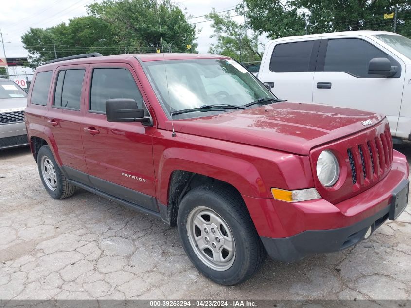 2016 JEEP PATRIOT SPORT