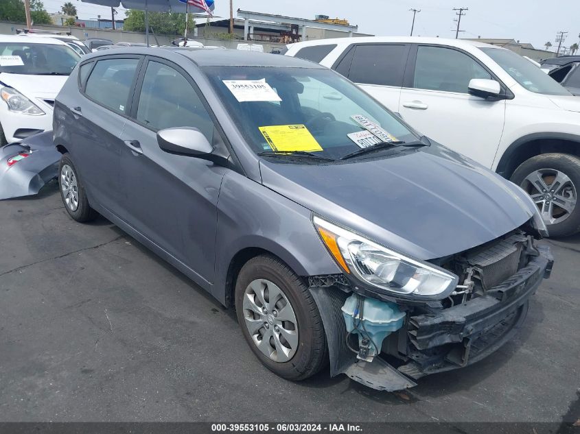 2016 HYUNDAI ACCENT SE