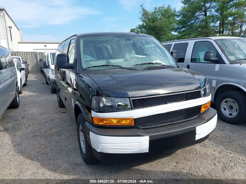 2024 CHEVROLET EXPRESS CARGO RWD 3500 EXTENDED WHEELBASE WT