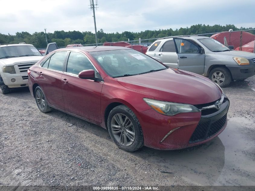 2016 TOYOTA CAMRY SE