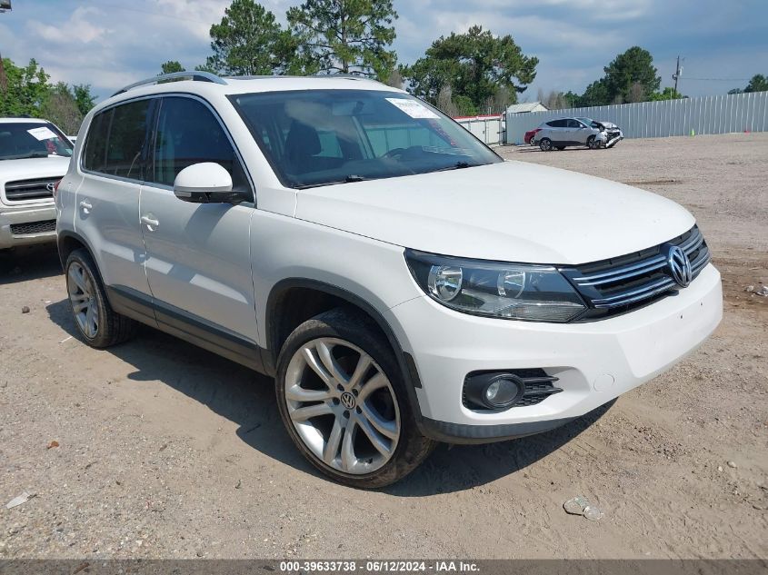 2014 VOLKSWAGEN TIGUAN SEL