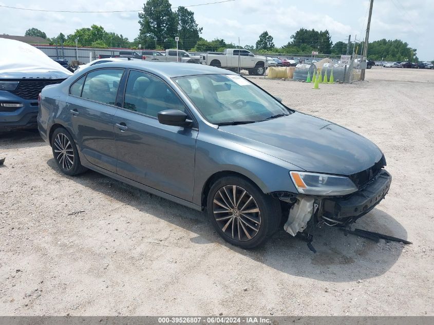 2016 VOLKSWAGEN JETTA 1.8T SPORT