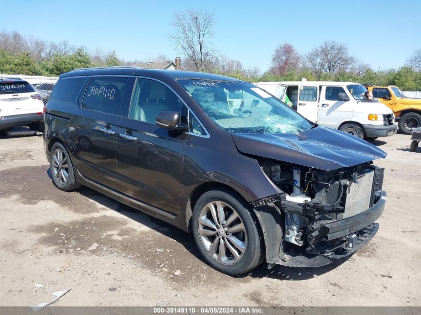 2018 KIA SEDONA SX LIMITED