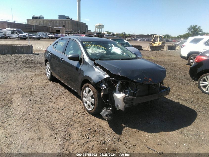 2016 TOYOTA COROLLA LE