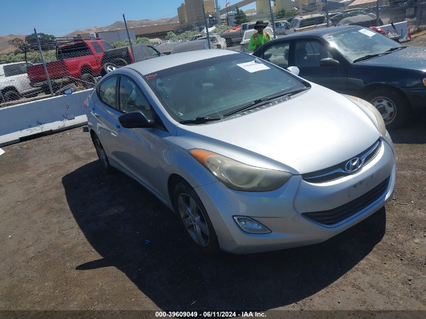 2012 HYUNDAI ELANTRA GLS