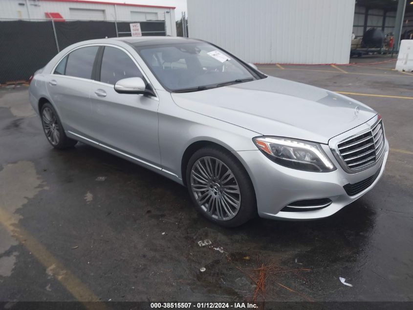 2015 MERCEDES-BENZ S 550