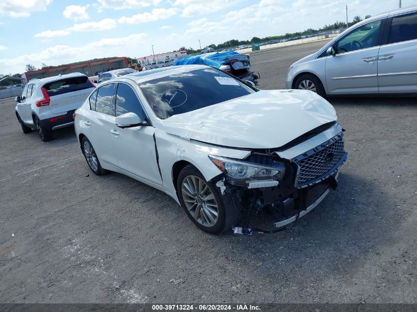 2021 INFINITI Q50 LUXE