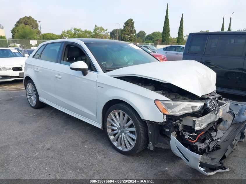 2016 AUDI A3 E-TRON 1.4T PREMIUM