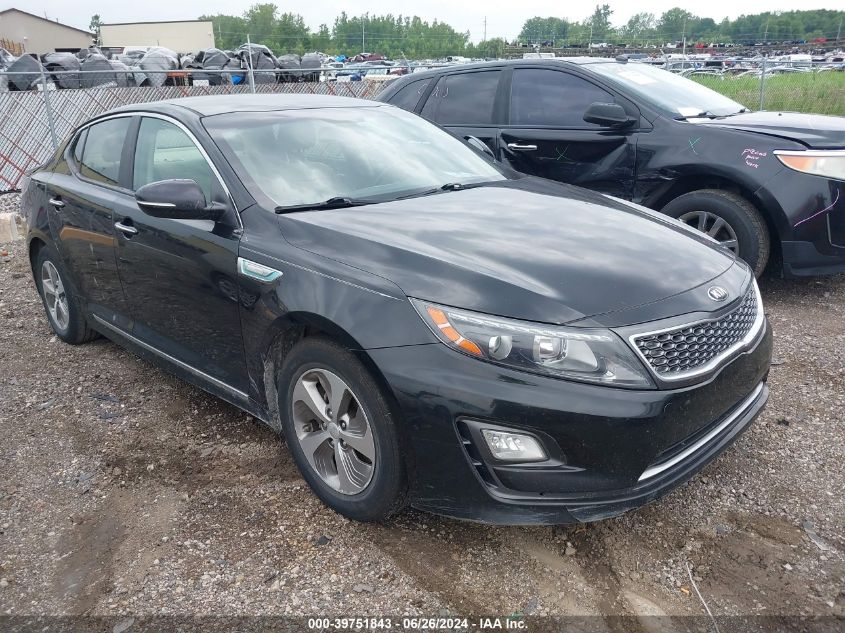 2014 KIA OPTIMA HYBRID LX