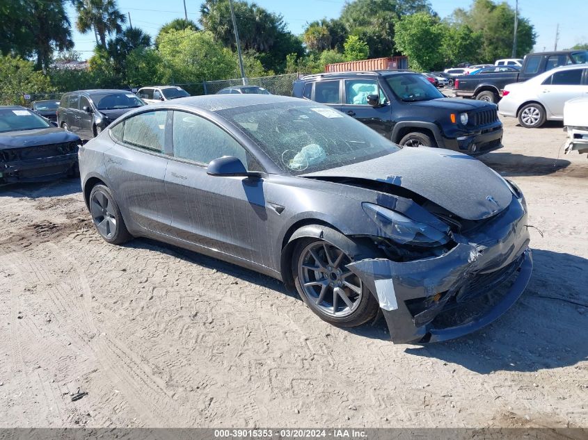 2023 TESLA MODEL 3 REAR-WHEEL DRIVE