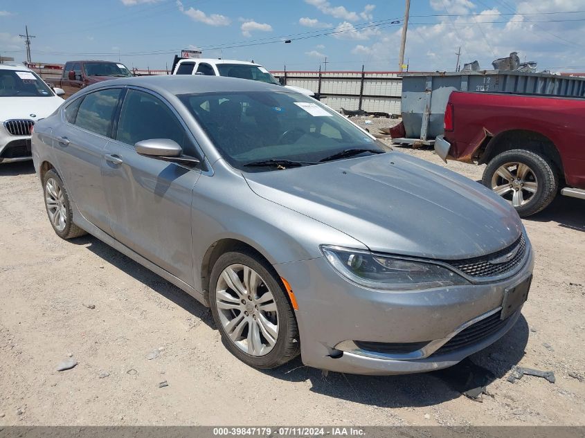 2015 CHRYSLER 200 LIMITED