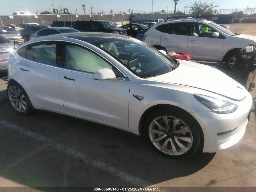 2019 TESLA MODEL 3 LONG RANGE/MID RANGE/STANDARD RANGE/STANDARD RANGE PLUS