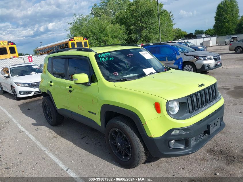 2017 JEEP RENEGADE ALTITUDE FWD